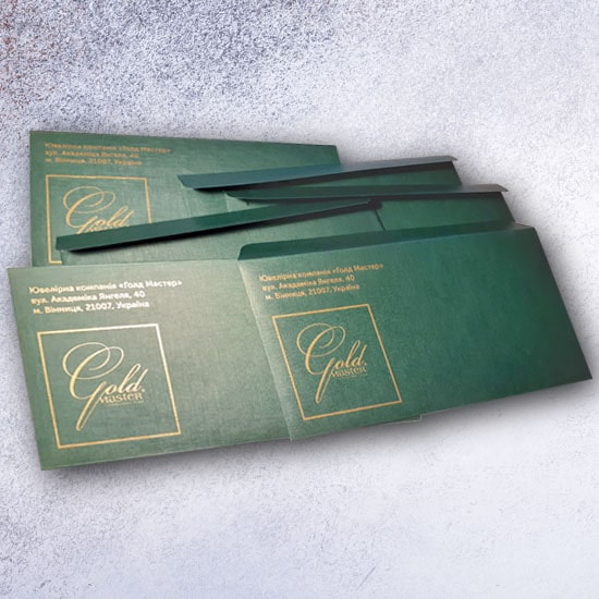 сделать почтовые конверты с логотипом в Киеве